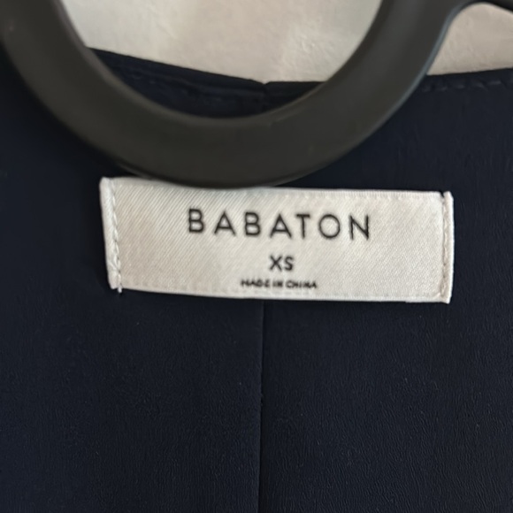 Aritzia Babaton Wallace Wrap Dress in Pure Indigo Navy XS - Picture 5 of 5